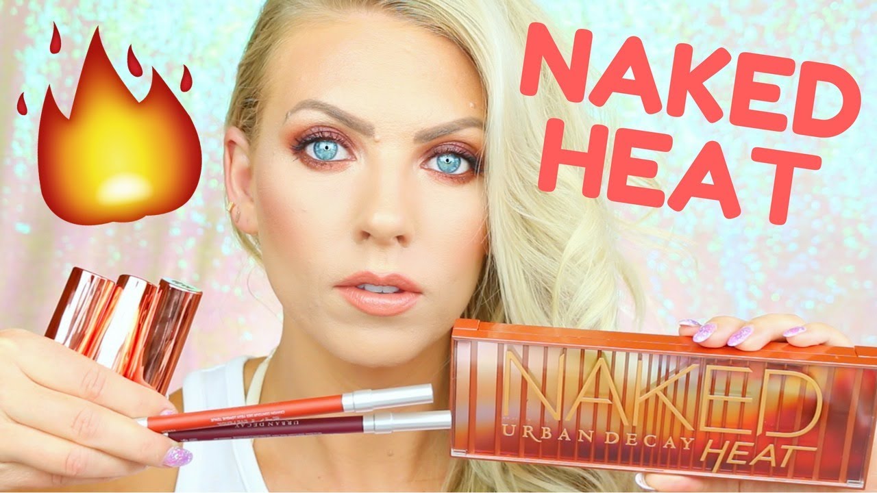 NEW Urban Decay NAKED HEAT Palette & Collection | Swatches, DEMO & Review