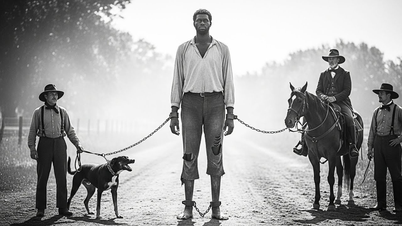 They used 3 horses and 7 dogs to transport a 2.31-meter-tall slave, but 10 hours later…
