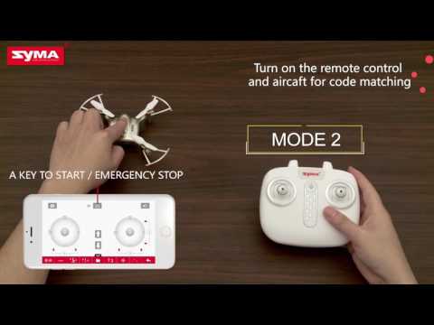 Syma X21W Wifi FPV Mini Drone With Camera