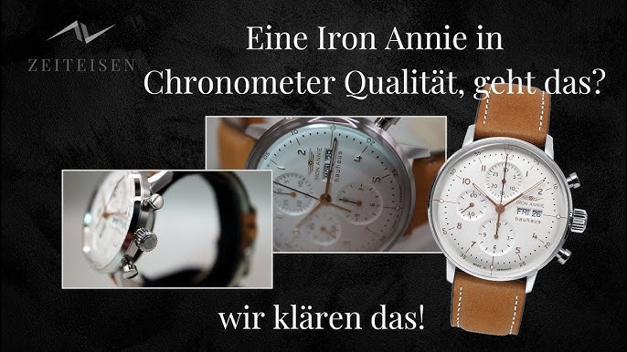 5018-4 Automatic ANNIE YouTube IRON - Ref. Bauhaus Chronograph -