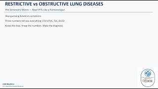 Spirometry Interpretation Made Easy | Obstructive vs Restrictive Lung Disease | PFT Explained