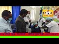 मुख्यमंत्री ने टिकाकरण के उदघाटन से पहले लिया पूरी व्यवस्था का जायजा