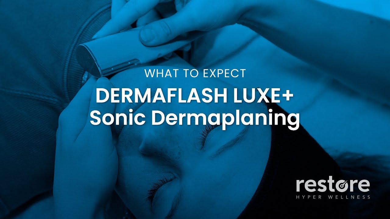 Reduce Peach Fuzz & Smooth Your Complexion with DERMAFLASH LUXE+ Sonic Dermaplaning