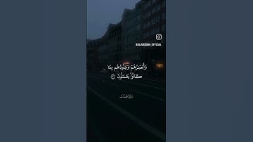 تلاوة خاشعة سورة فصلت اسلام صبحي ❤🎧