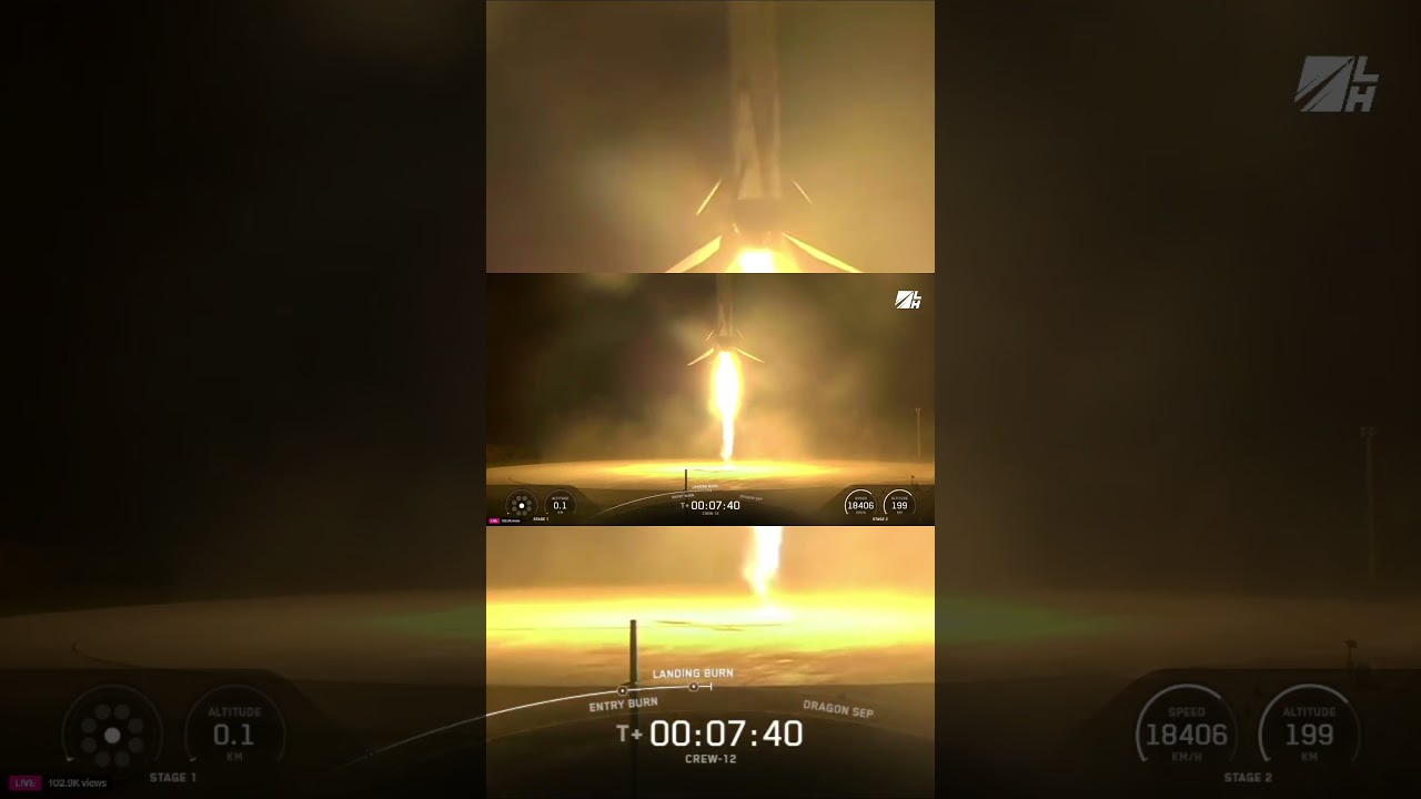 ПОСАДКА! Компания SpaceX впервые посадила ракету Falcon 9 на посадочную площадку LZ-40 после запу...