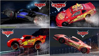 Lightning McQueen's Biggest Crash Comparison | Cars Movie Remake | BeamNG.drive