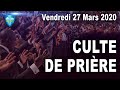 Culte du vendredi 270320  charisma tv