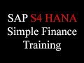 Sap s4hana finance training  introduction 1  sap s4 hana simple finance