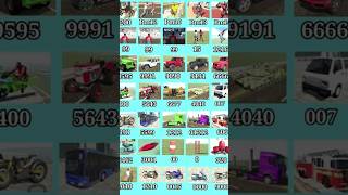 🎯All Cars + Bikes Cheat code 💥 Indian bike driving 3d all new cheat code update + plugin cheat code