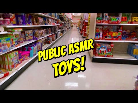 Public ASMR at Target! 🎯Fast Tapping - Scratching & Crinkles 🧸 Toy Aisles🎮🤖