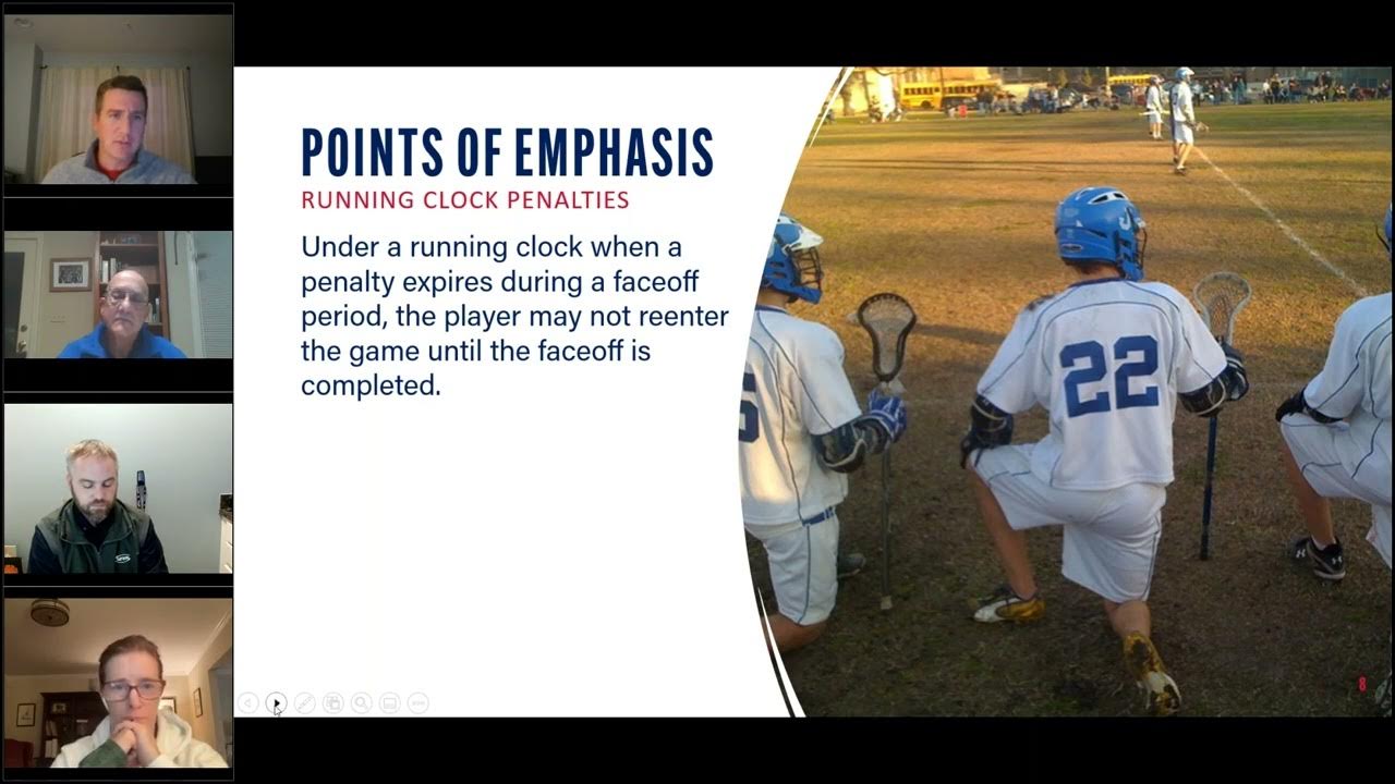 Boys Lacrosse 2023 NFHS Boys Rules Presentation YouTube