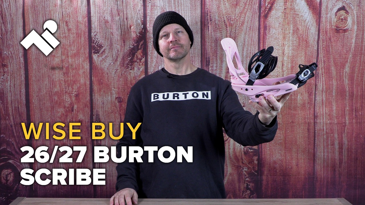 Wise Buy: 26/27 Burton Scribe Snowboard Bindings - YouTube