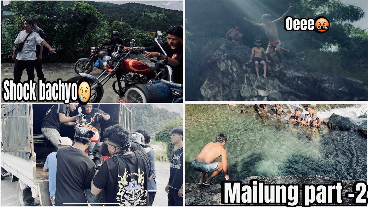 SHOCK BACHERA GARO PARYO 😭| NATURAL SWIMMING POOL  