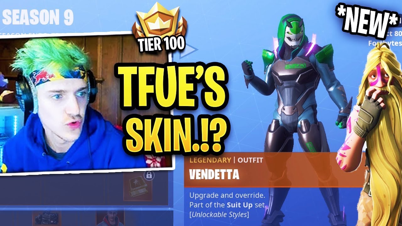 Ninja Skins Fortnite Season 9 Ninja Reacts To New Season 9 Battle Pass Skins Emotes Fortnite Youtube
