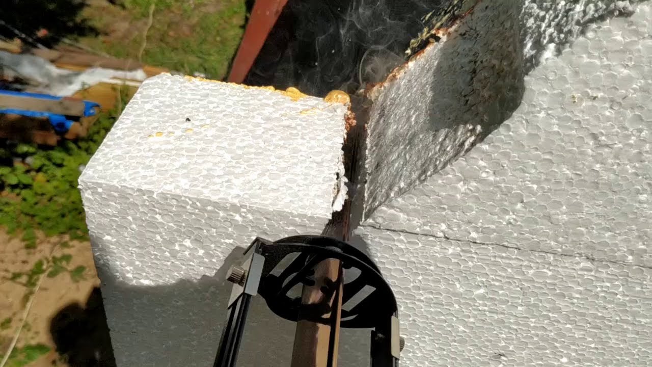 Piwniczka ogrodowa #5 pianka klej expert line proffessional. Jak ciąć styropian nożem YATO YT-82190