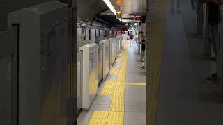 大阪メトロⓂ️の御堂筋線の北大阪急行電鉄のレアの天王寺行きのお見送りの撮影