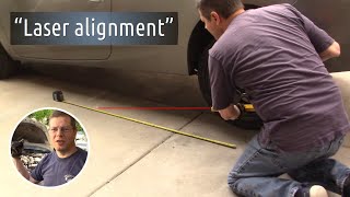 1999 Mercury Cougar Rear Toe Angle Alignment at home