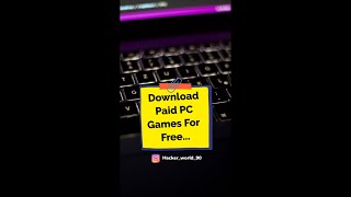 Download the PC games for Free #shorts
