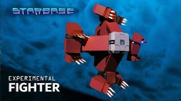 Starbase - Testing my New Fighter at cargo event