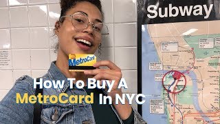 How To Buy A MetroCard In NYC