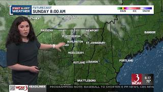 Fall-like feel in the air as mild and dry air filters in from the North conditions stay pleasant