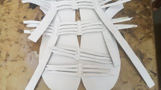 DIY Men’s African Leather Sandals 👞 | Step-by-Step Handmade Shoemaking Process (Beginner to Pro)