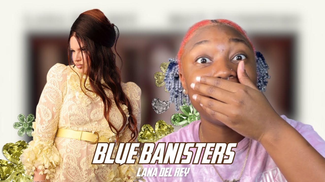 listening to the 'blue banisters' album by lana del rey #lanadelrey #lanadelreymusic #niaphantom