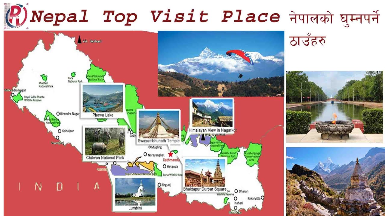 top nepal visit place नेपालका मुख्य अति सुन्दर ठाउँहरु