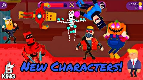 Bowmasters Update : All New Characters (showcase)