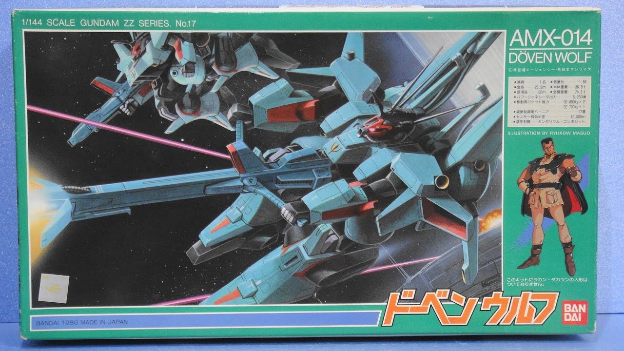 思い出のガンプラキットレビュー集 No.192 ☆ 機動戦士ガンダムZZ 1