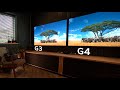 Lgs best oled tv new lg g4 oled vs lg g3 65 inch side by side