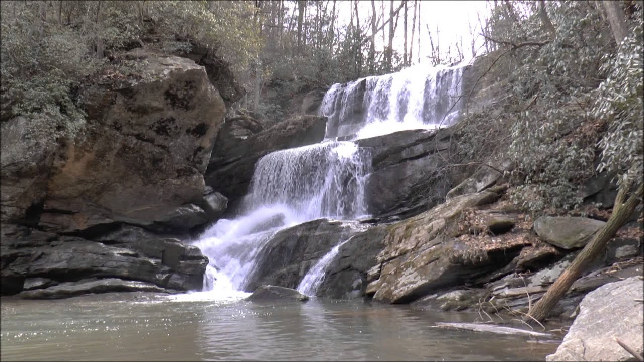 Little Bradley Falls, Saluda, NC YouTube