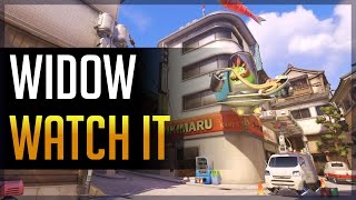 [Overwatch] Kephrii - Widow - Hanamura (Ft. Muma, Agilities, Calvin, Lui, Overpowered, Fodder)