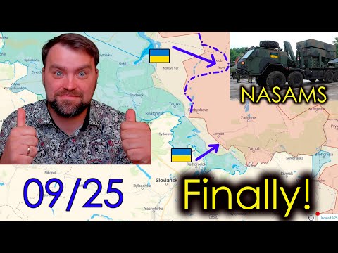 Update from Ukraine | Good news from Lyman | Ukraine finally got the Air Defense NASAMS