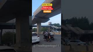 Delhi Metro Magenta Line Extension Update Azadpur Flyover ‎⁨@Thealltypevlogs11⁩  #delhimetro #delhi