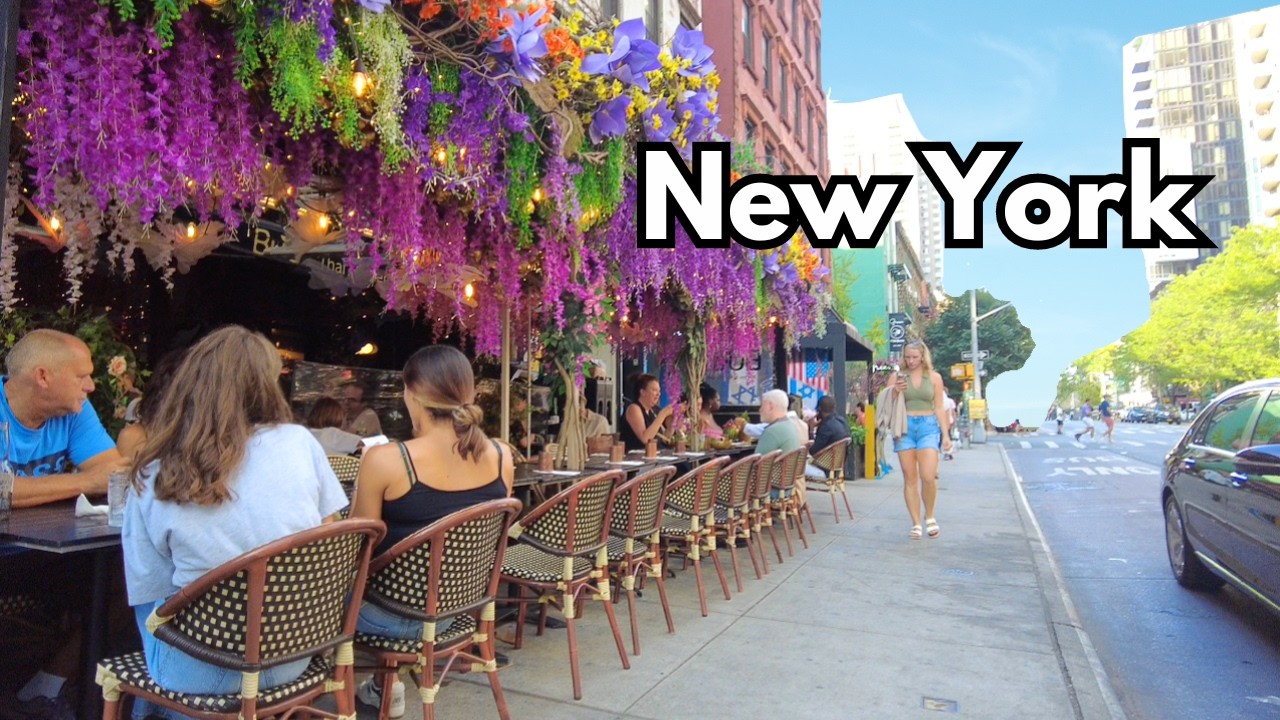 New York, Amerika Serikat | NYC | Tur Jalan Kaki 4K