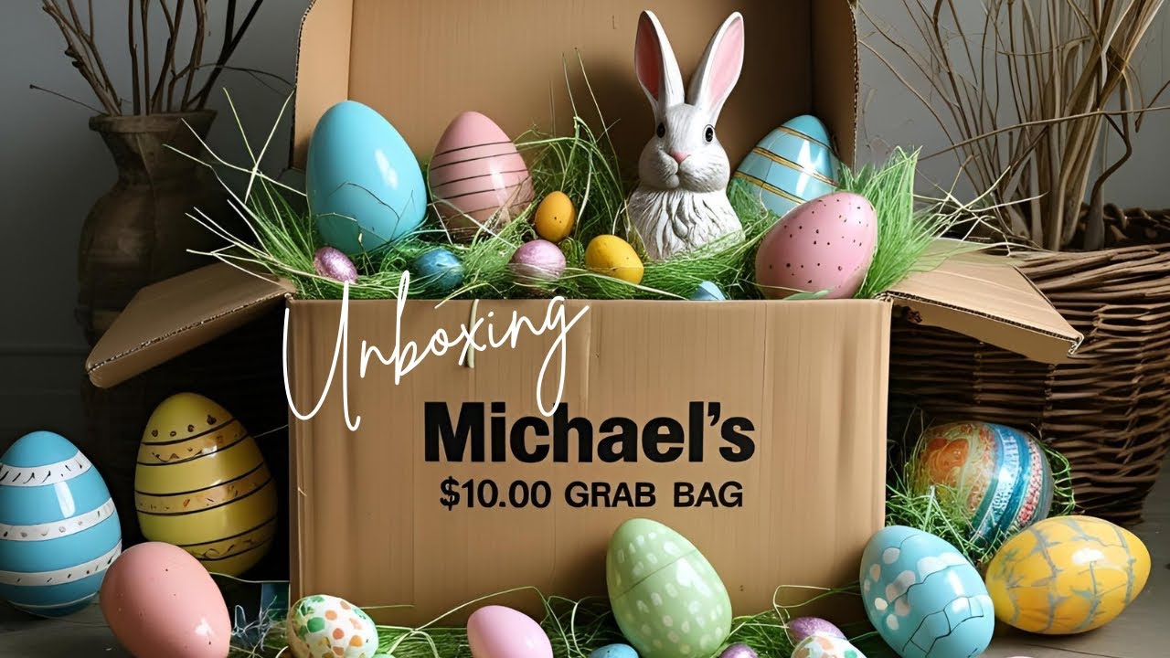 See What Good Stuff We Got in this Michael’s $10 Grab Bag unboxing Part 1 of 3