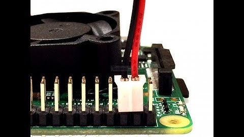 How to install Raspberry Pi 2 and 3 fan