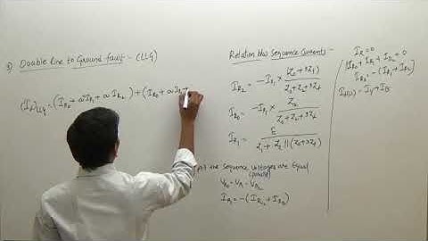 MOD-2 LEC-35 Unsymmetrical Fault Analysis (LLG Fault) Part- 3 (Power System) //GATE-IES_PSU_SSC JE
