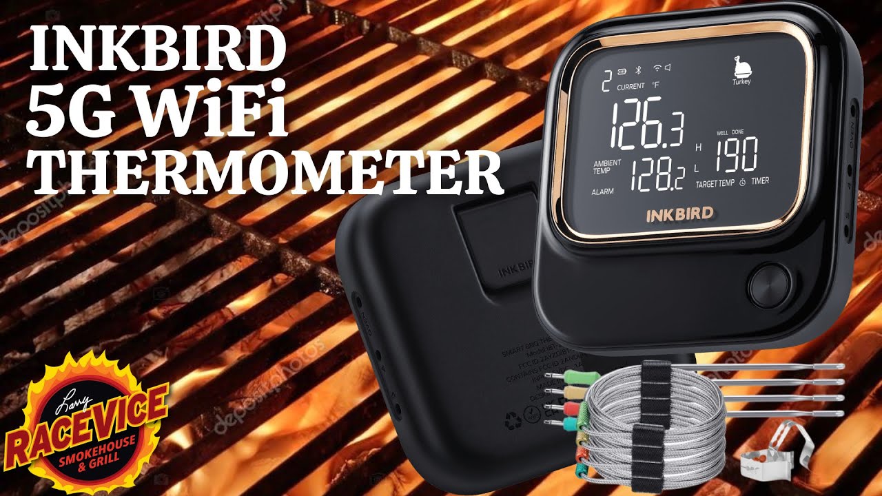 The INKBIRD IBT-26S 5GHz Wifi Meat Thermometer Is Your Secret To Being King  Of The Grill This Summer