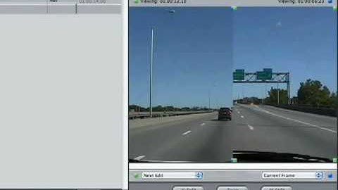 Final Cut Pro 7 - Compare / Adjust  Clips using Frame View