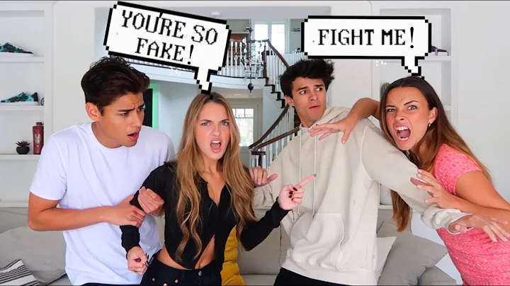 FIGHTING IN FRONT OF OUR BOY FRIENDS PRANK!!