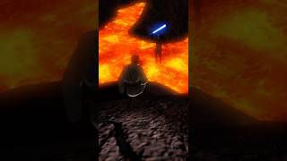 Anakin Jumps, Obi-Wan Says Nope 👋🔥 #starwars #obiwan #anakin