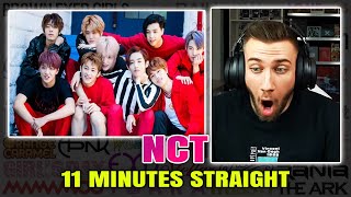 REACTION TO NCT STRUGGLING FOR 11 MINUTES STRAIGHT | KPOP REACTOR
