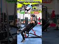 🔥 Incline Bench Press – How to Do It Correctly 💪 #upperchest #workouttips