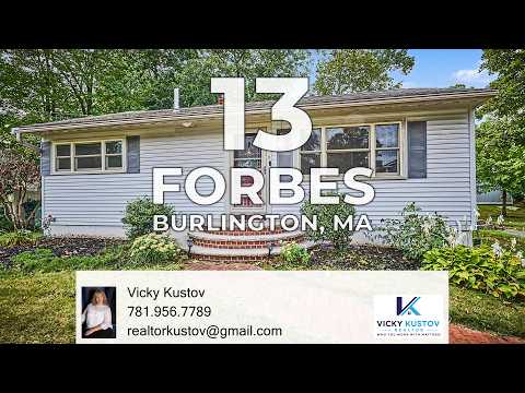 13 Forbes Avenue, Burlington, MA home video tour