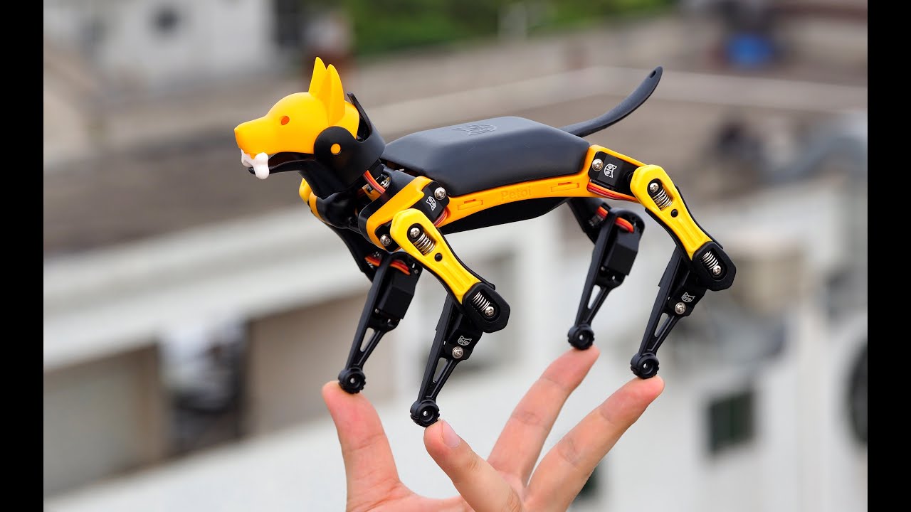 Tiny Boston Dynamics robot dog is a cute, affordable android that commands - Yanko Design