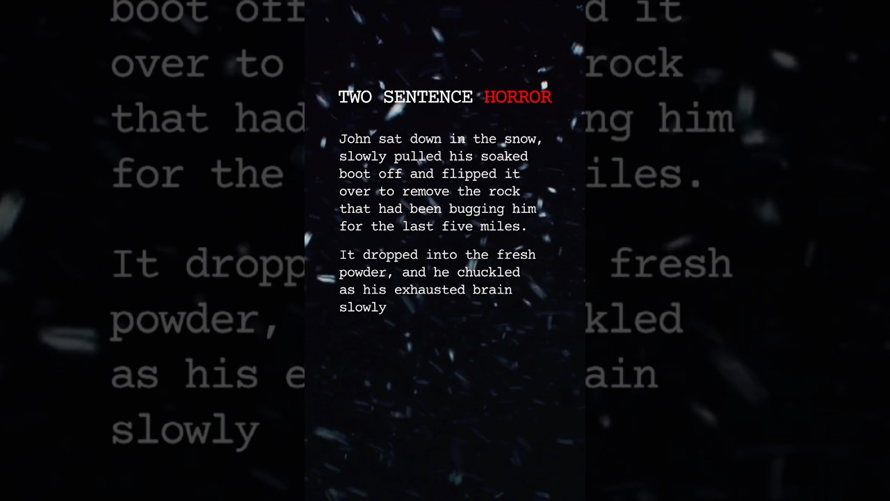 Two Sentence HORROR | The Dawnbreaker #shorts