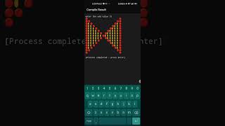 butterfly pattern🤯🤯😵😵OMG.#short #programming #code #shortsvideo #youtubeshorts #short