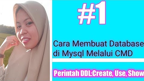 Membuat Database di Mysql Server Melalui CMD | Perintah Create, Show, Use | #Part1